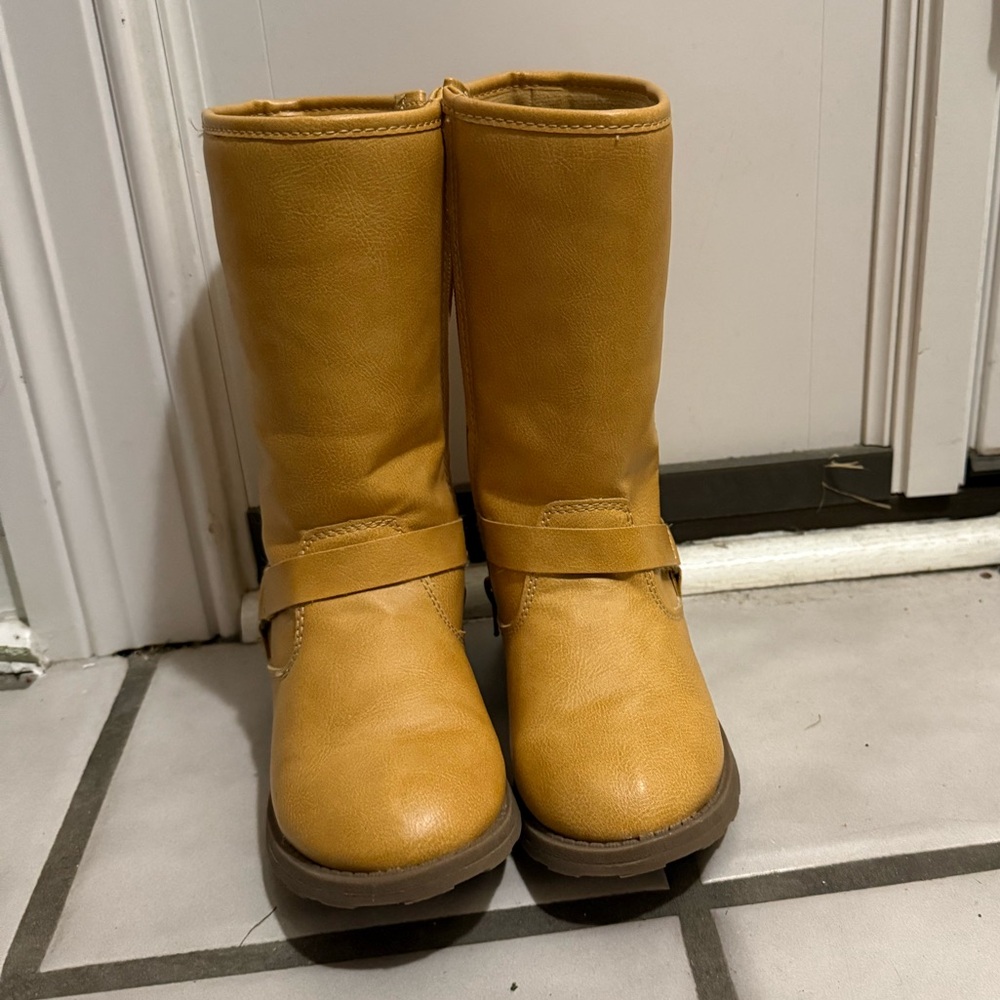 Carter's Golden Tan Riding Boots Girls 13M